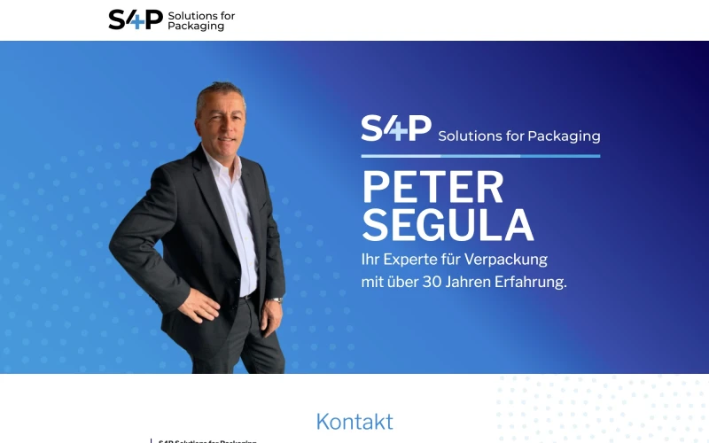Peter Segula, Experte für Verpackung mit über 30 Jahren Erfahrung